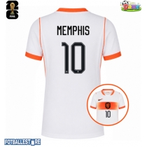 Nederland Memphis Depay #10 Bortedrakt Dame VM 2026 Kortermet